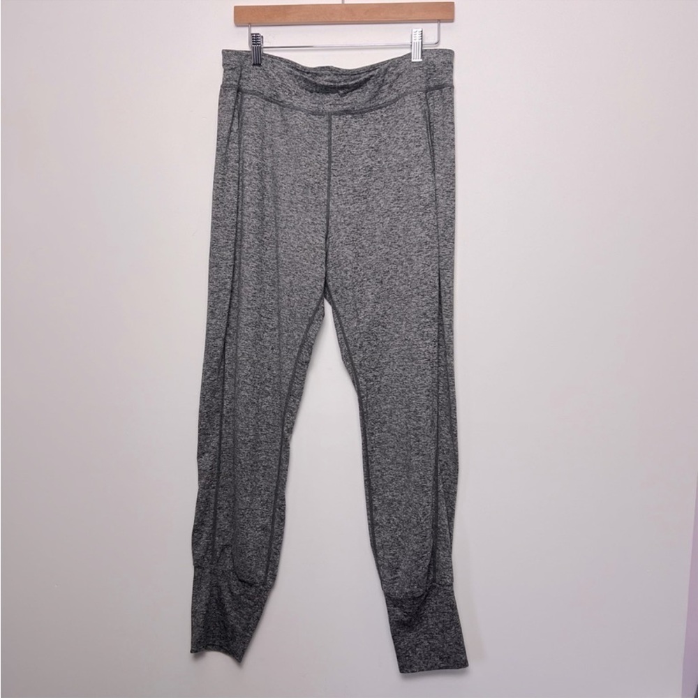 Sweaty Betty London Activewear Gary Yoga Joggers Gray Space Dye L